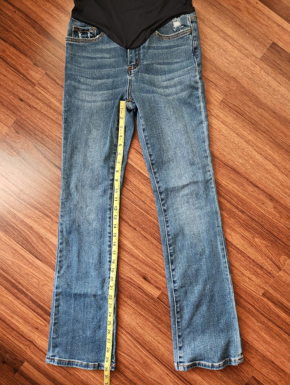 Pink Blush Maternity Bootcut Jeans